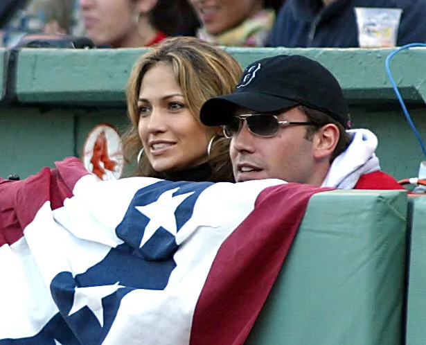 Ben Affleck And Jennifer Lopez Attend Red Sox Game