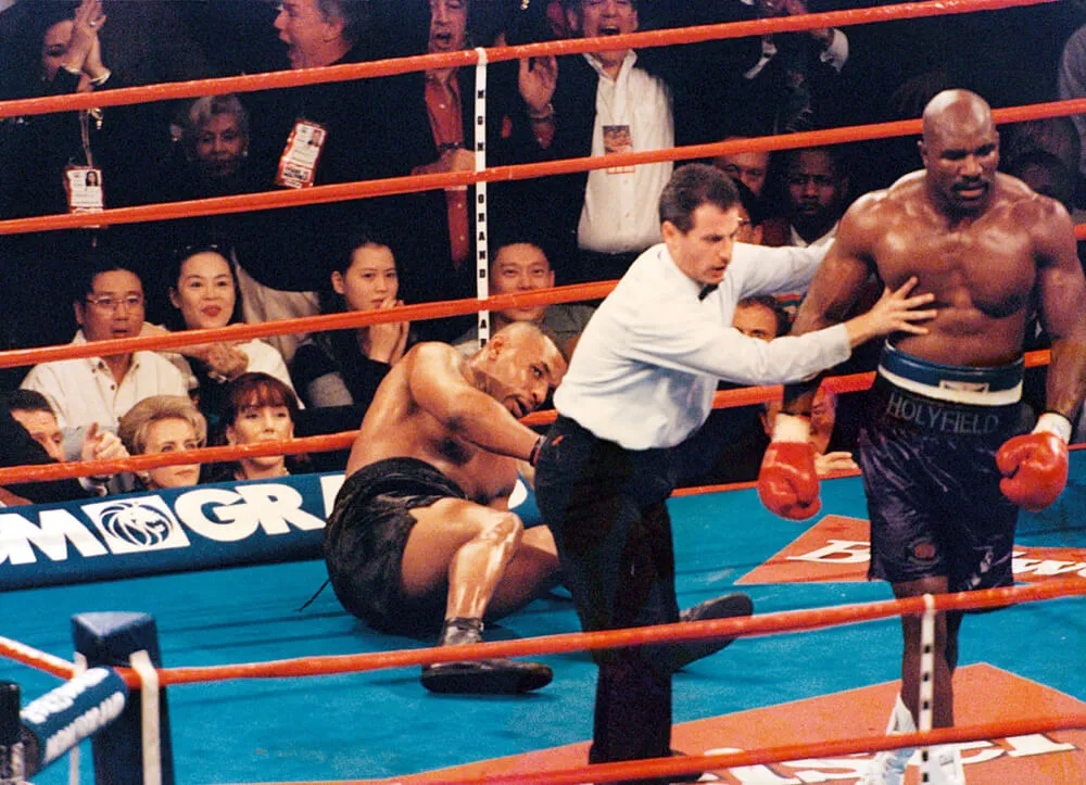 Evander Holyfield v Mike Tyson