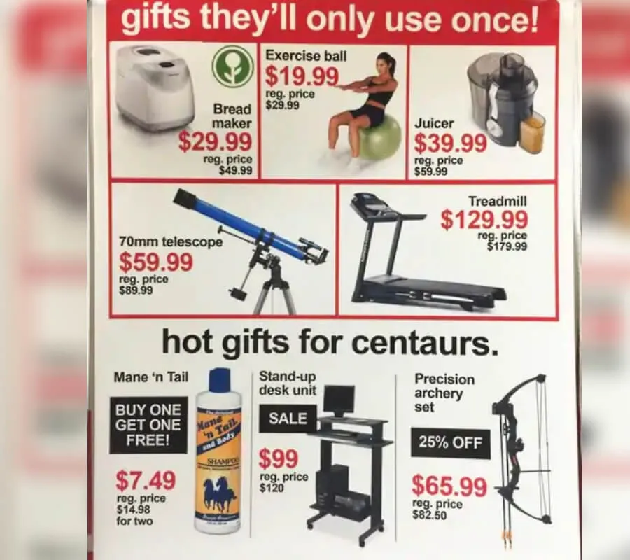 gifts they; use once