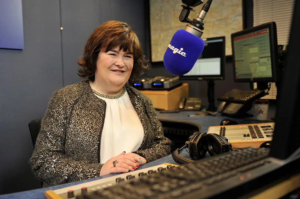 Susan Boyle Visits Magic FM