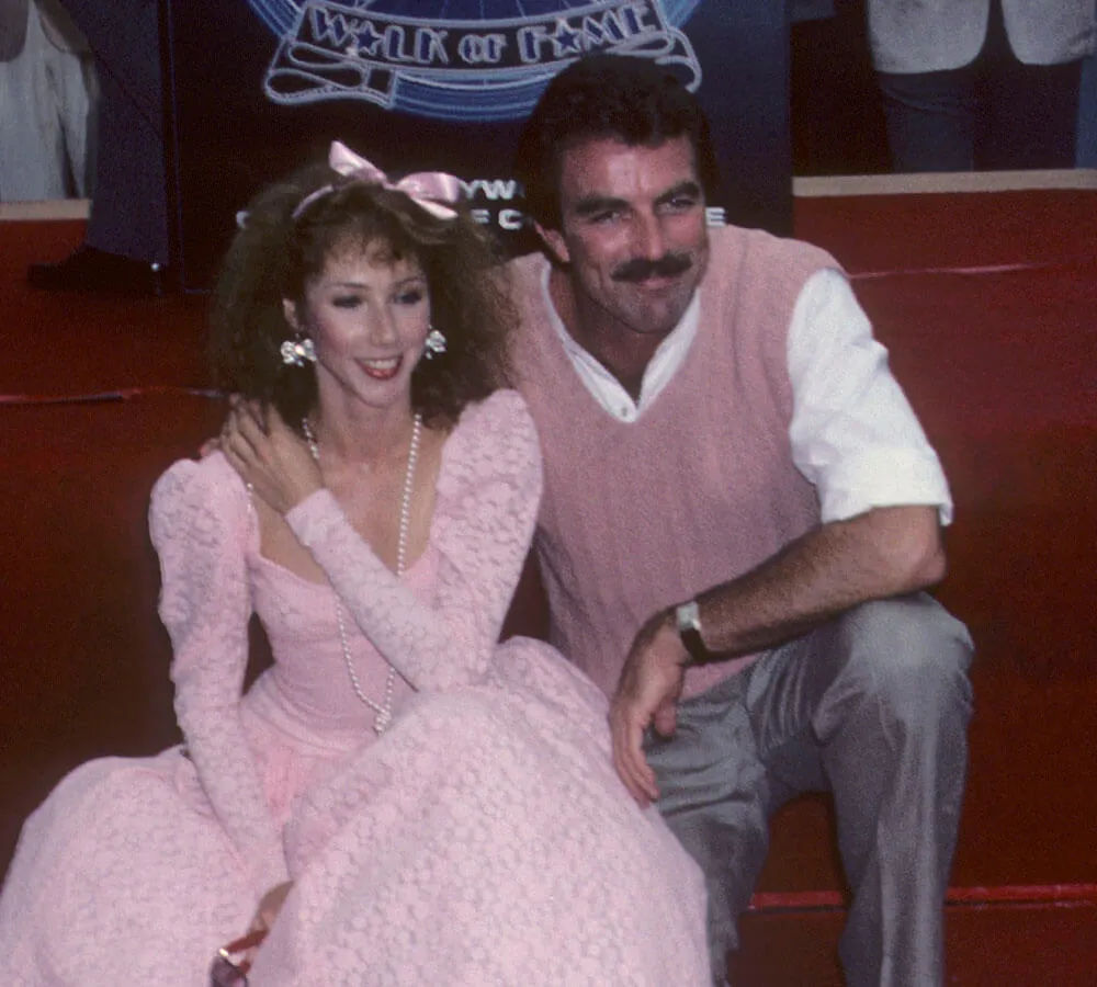 Tom Selleck receives a Hollywood Walk of Fame Star