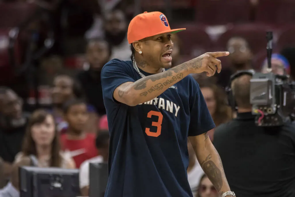 Allen Iverson kicked his wife out of the house naked