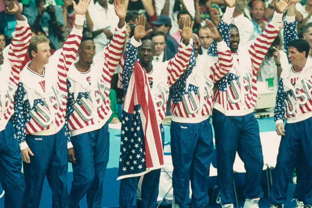 michael jordan nike reebok controversy 1992 olympics