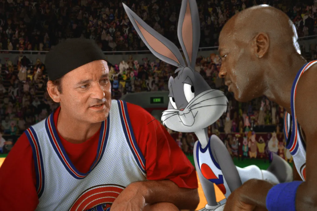 space jam michael jordan big bunny basketball looney tunes movie