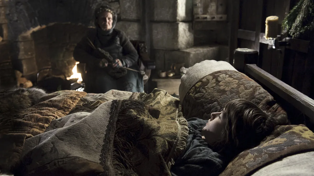 old nan tells bran a story about the long night
