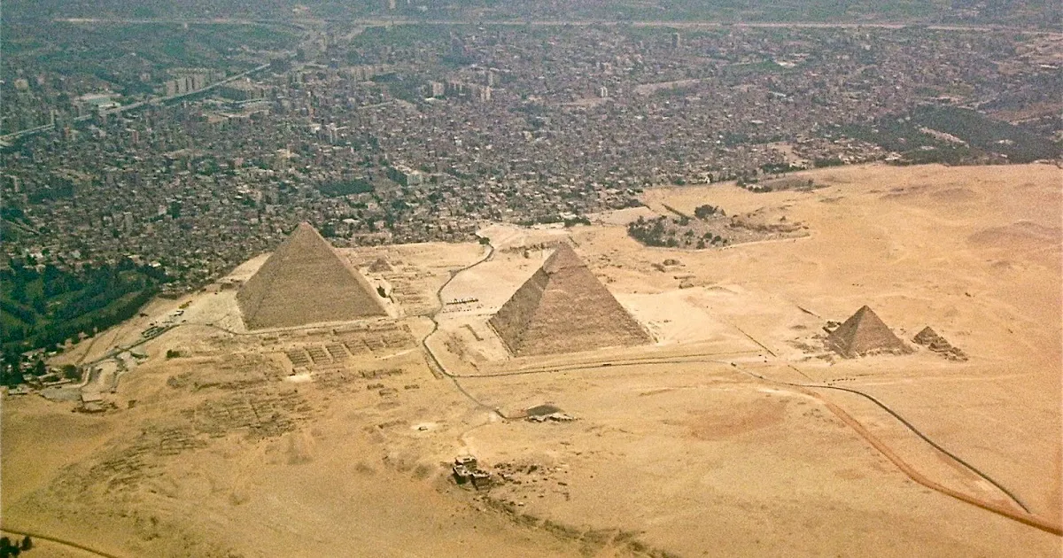 02-pyramid. arial view