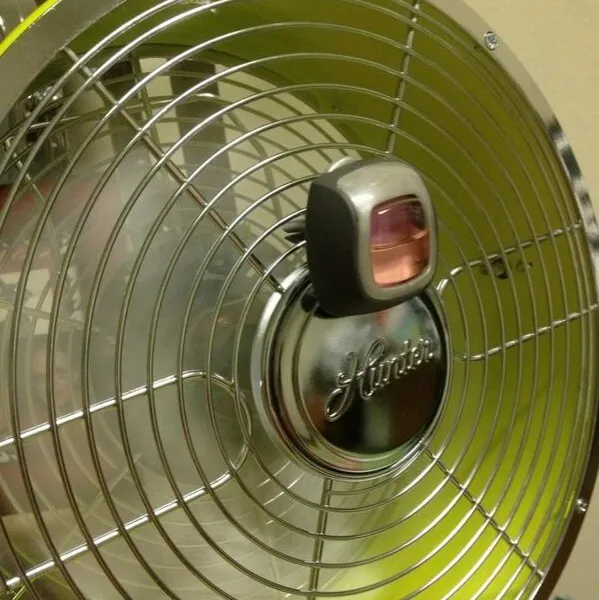 attach a car air freshener to your fan hack