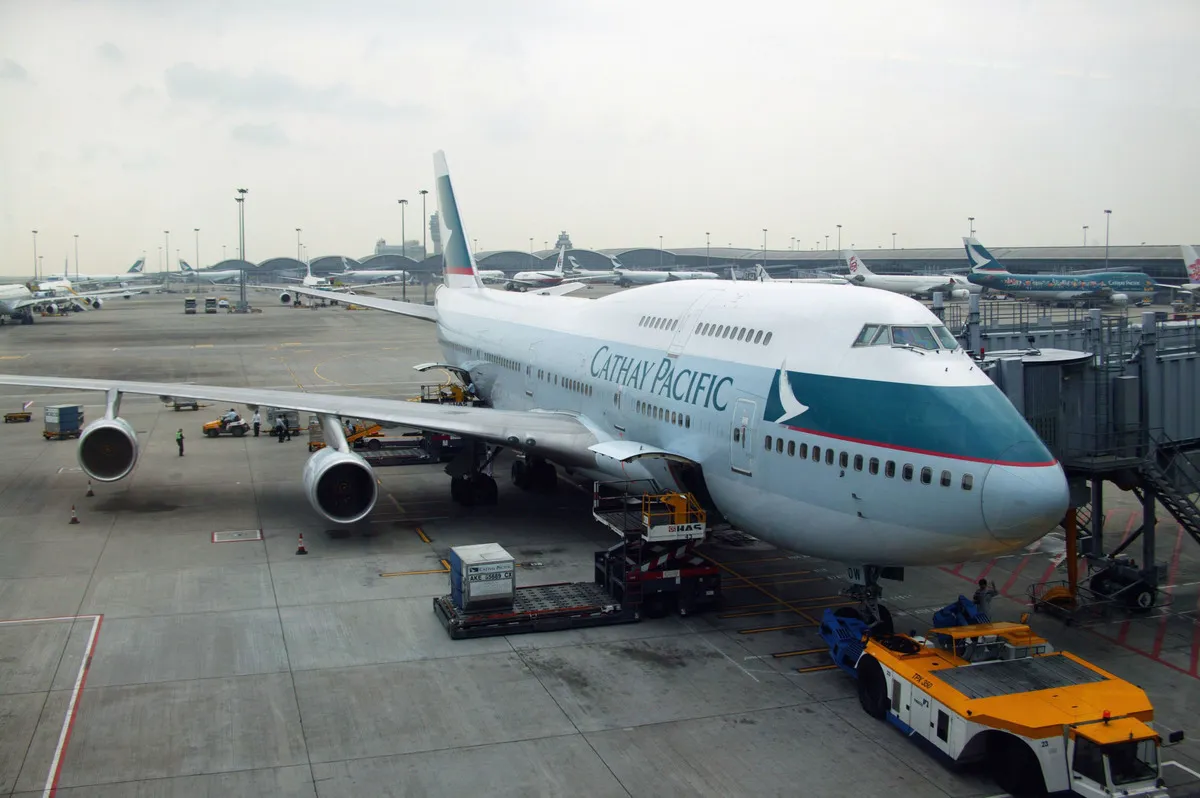 cathay pacific was the airline christine lee booked