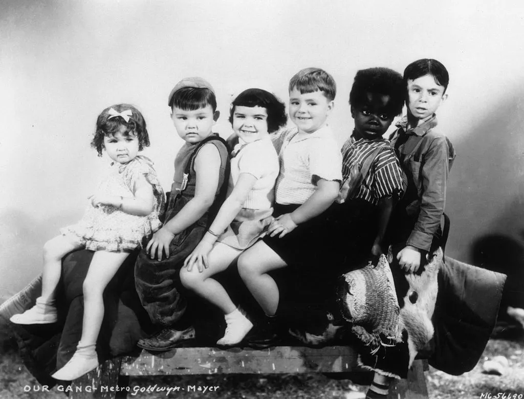 the little rascals in a promotional still for a film