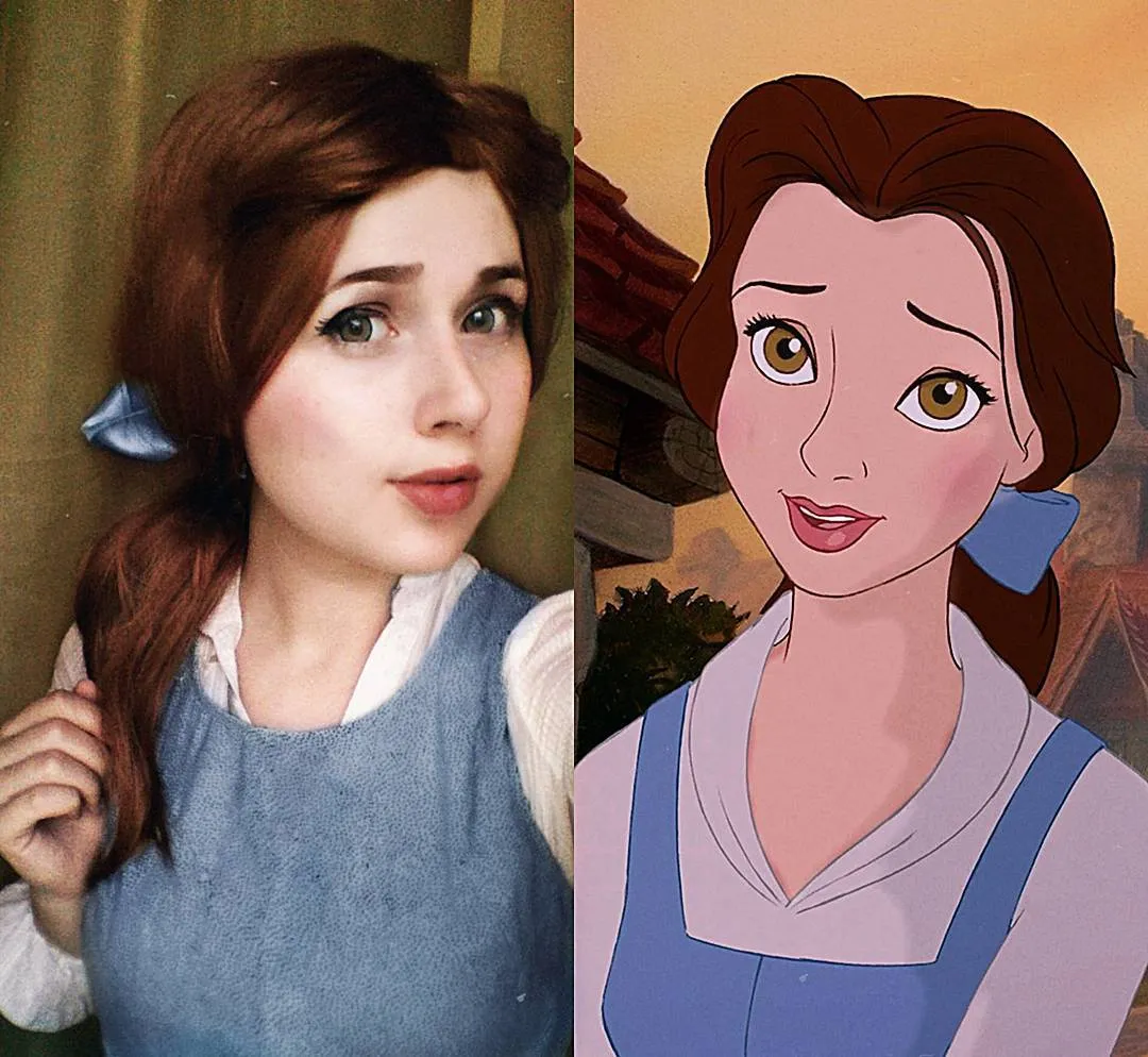 jules as belle beauty and the beast