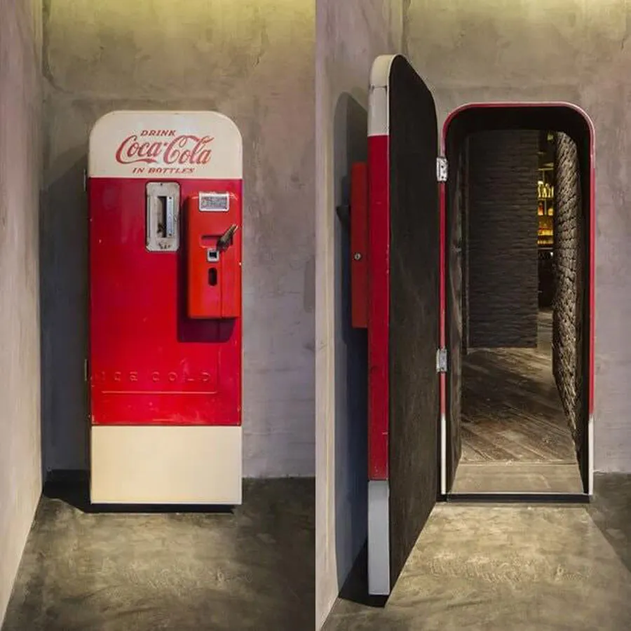 Coca Cola Bar Door