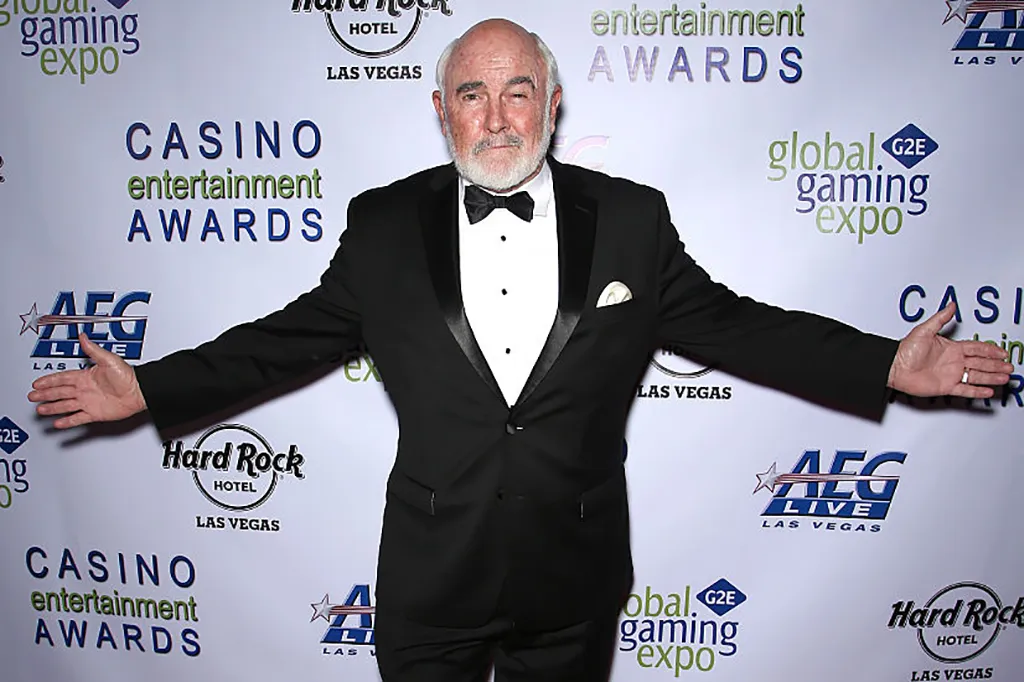 Connery at the Casino Entertainment Awards 