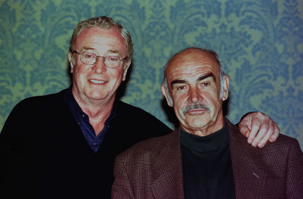 Picture of Sean Connery and Michael Caine 