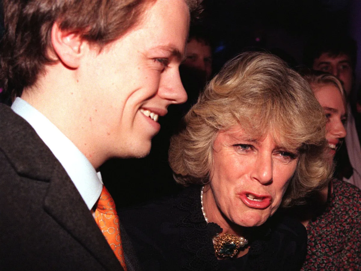 Library filer dated 9/12/98 of Camilla Parker-Bowles and her son, Tom.