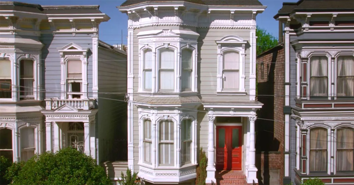 exterior shot of the house on full house