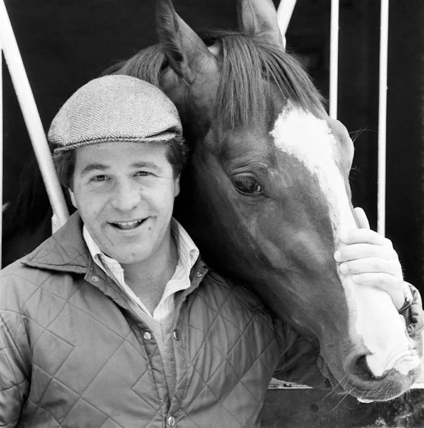 GettyImages-639597782 Derby winning racehorse Shergar at stables. 6th June 1981