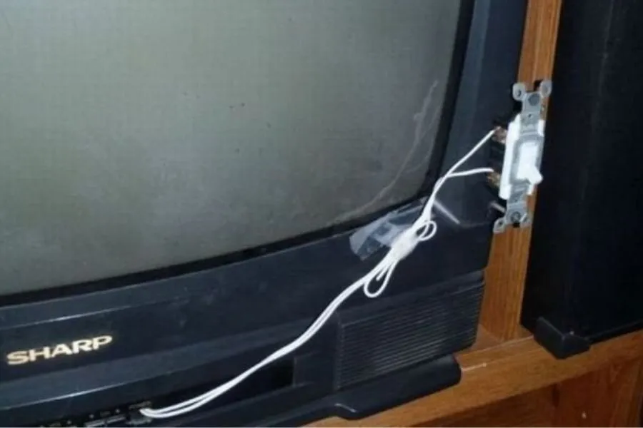 TV switch to replace the button