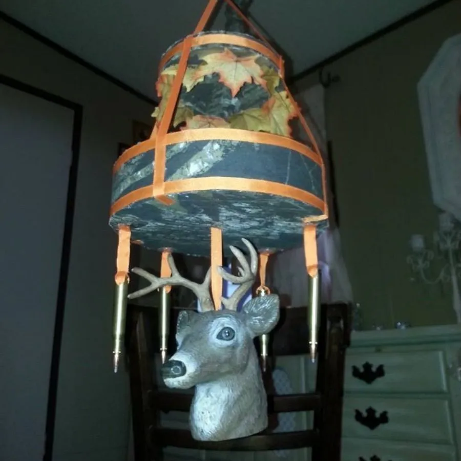 mobile for baby with deers head
