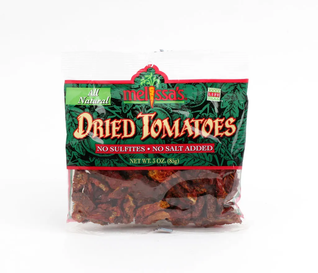 a bag of sundried tomatoes