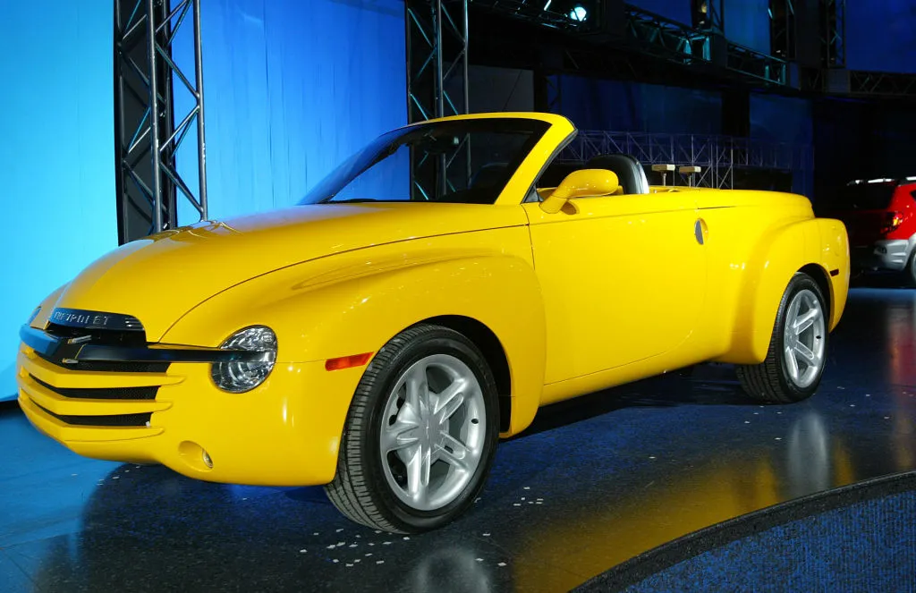 the chevrolet ssr is one of the oddest cars ever made