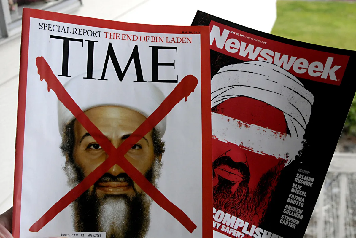 American News magazine Time and Newsweek Osama ben Laden dead news