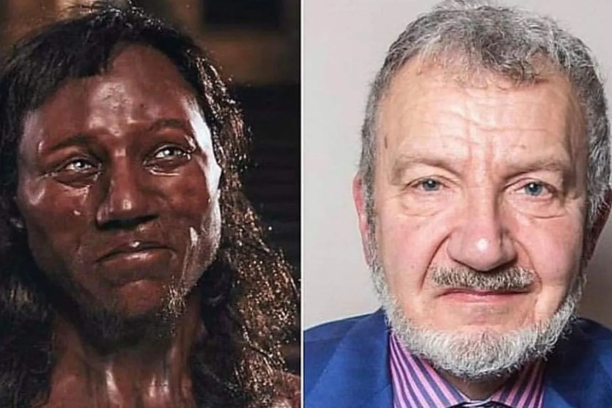 cheddar man and his relative
