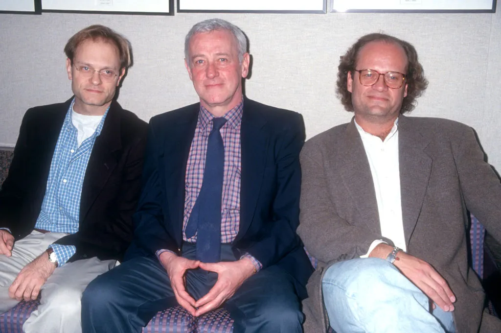 Actors David Hyde Pierce, John Mahoney and Kelsey Grammer 