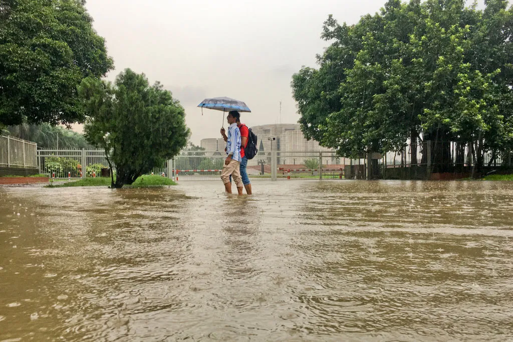 The People Of Dhaka, Bangladesh, Are Used To Flooding