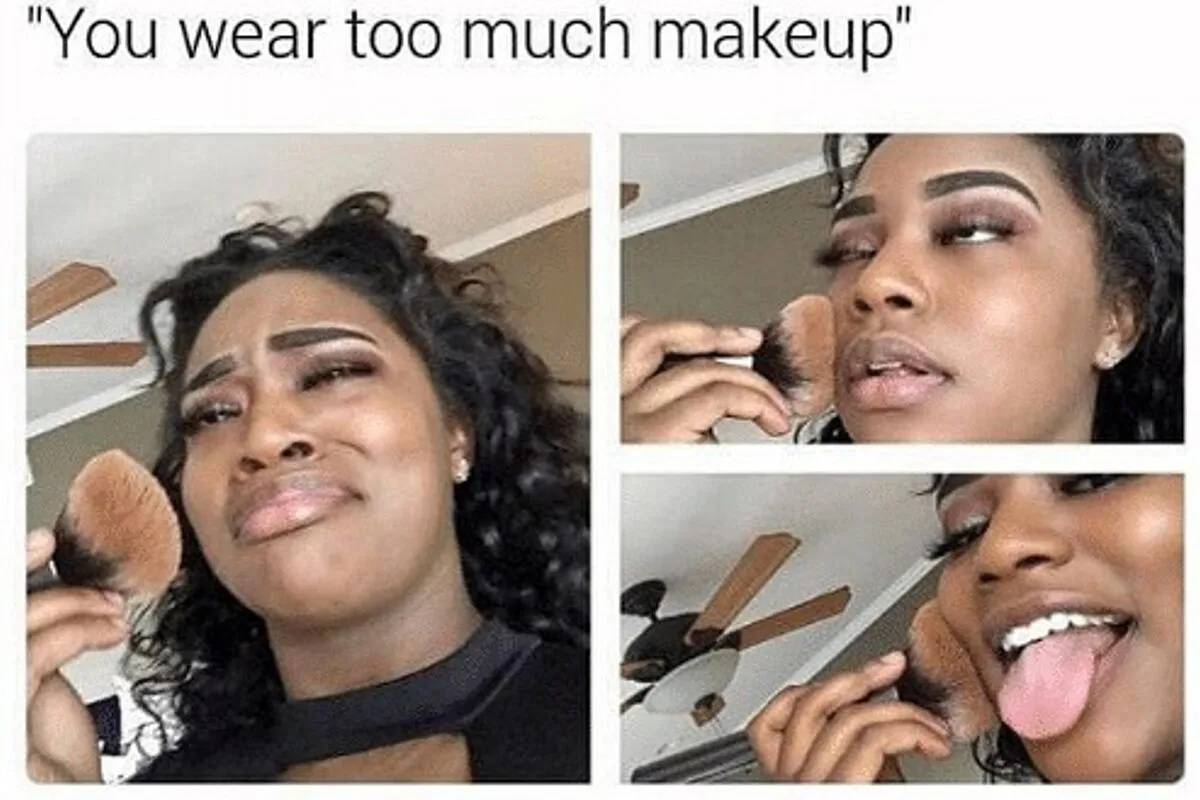 girl with makeup