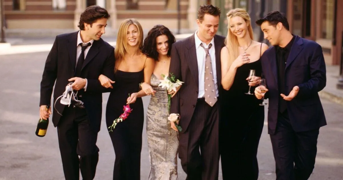 The cast of friends