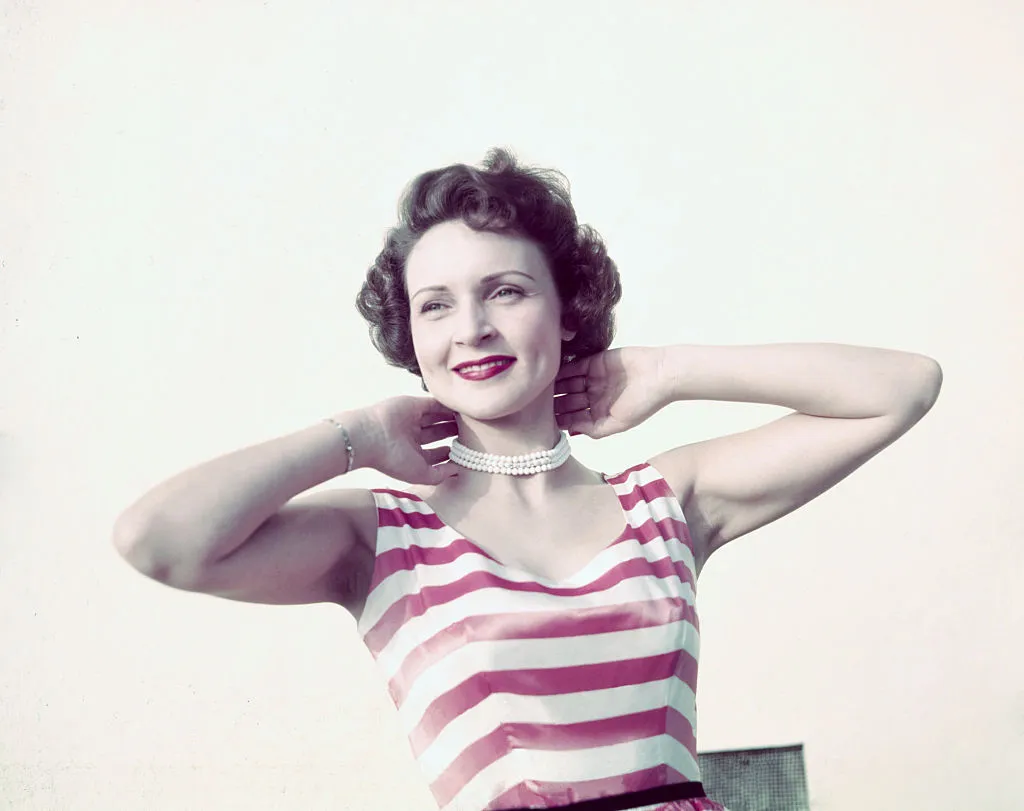  Betty White is shown in this photograph