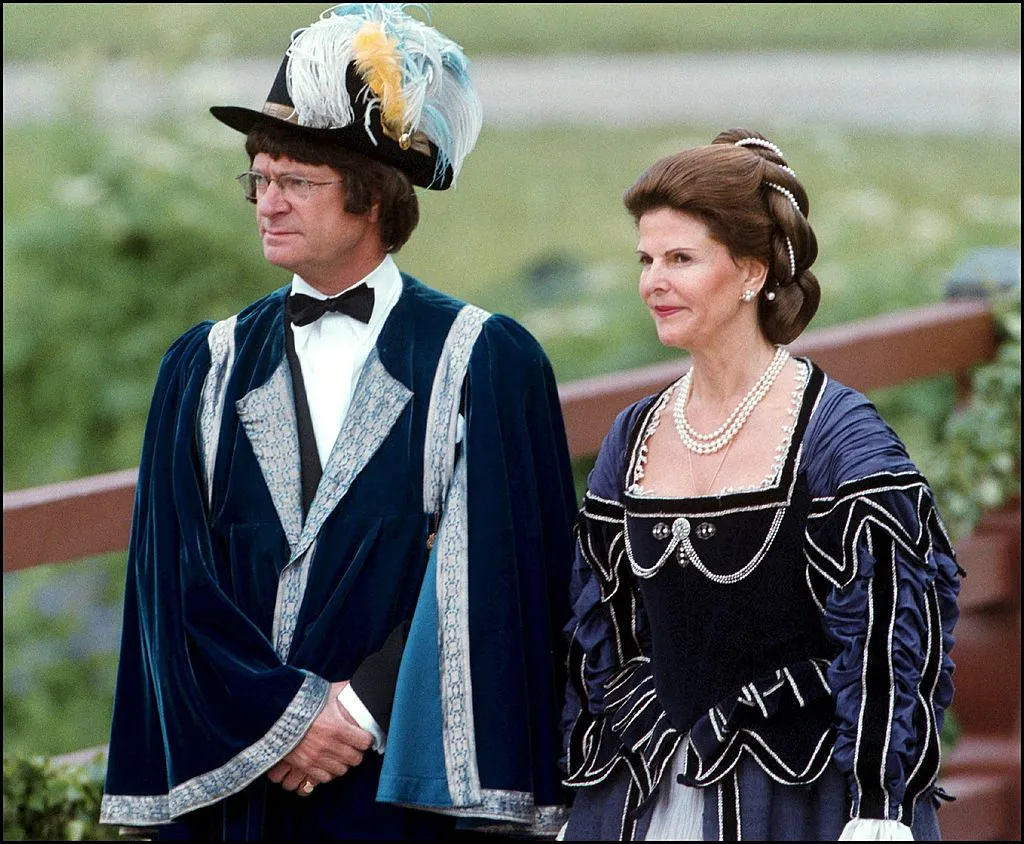 King Carl Gustaf and Queen Silvia of Sweden 