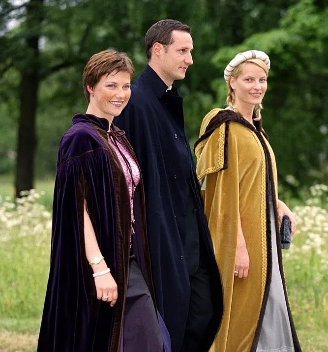 Crown Prince Haakon, Crown Princess Mette-Marit and Princess Martha Louise Of Norway (A.K.A. Three Witches)