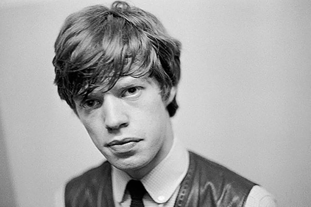 Mick Jagger in the early 1960s
