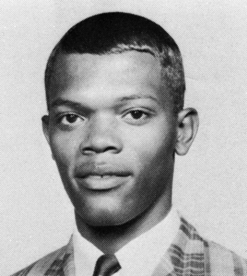 High school photo of Samuel L. Jackson