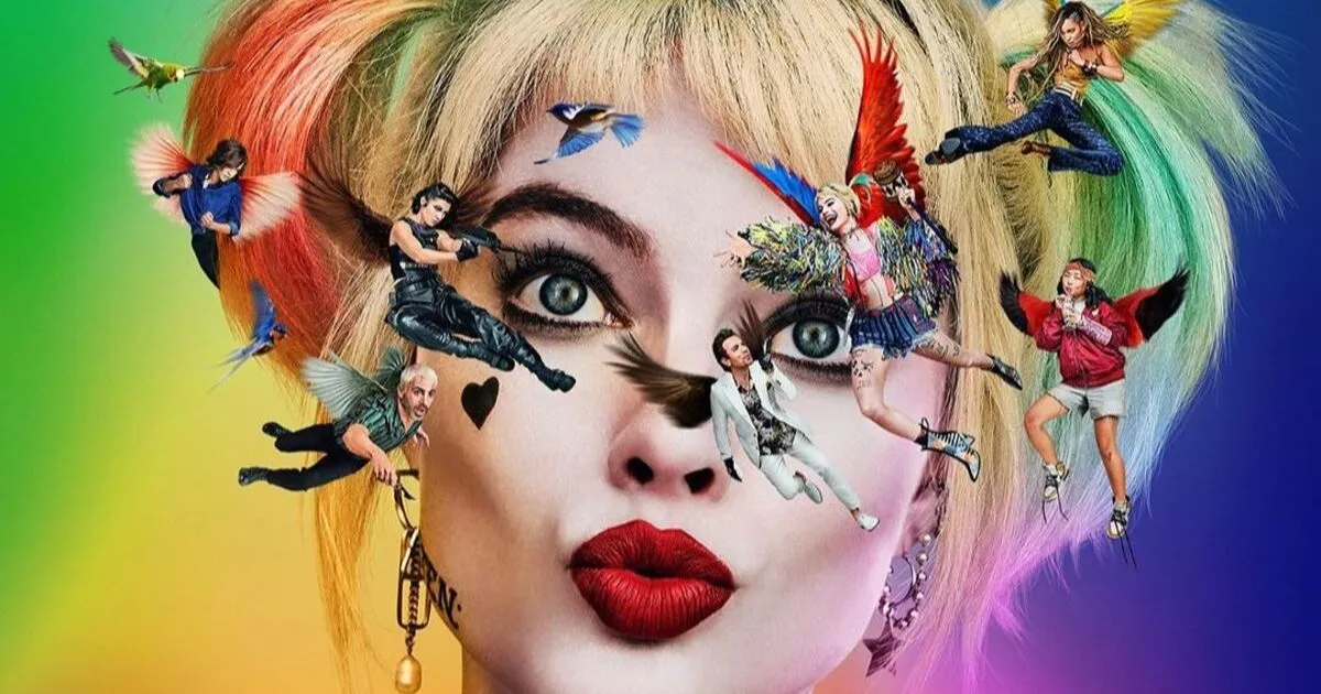 Harley Quinn on the poster of Birds Of Prey