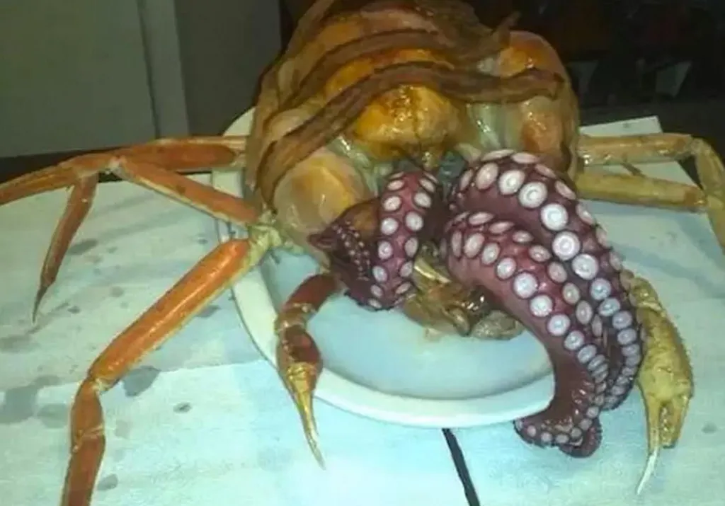 Turkey that looks like a creature 