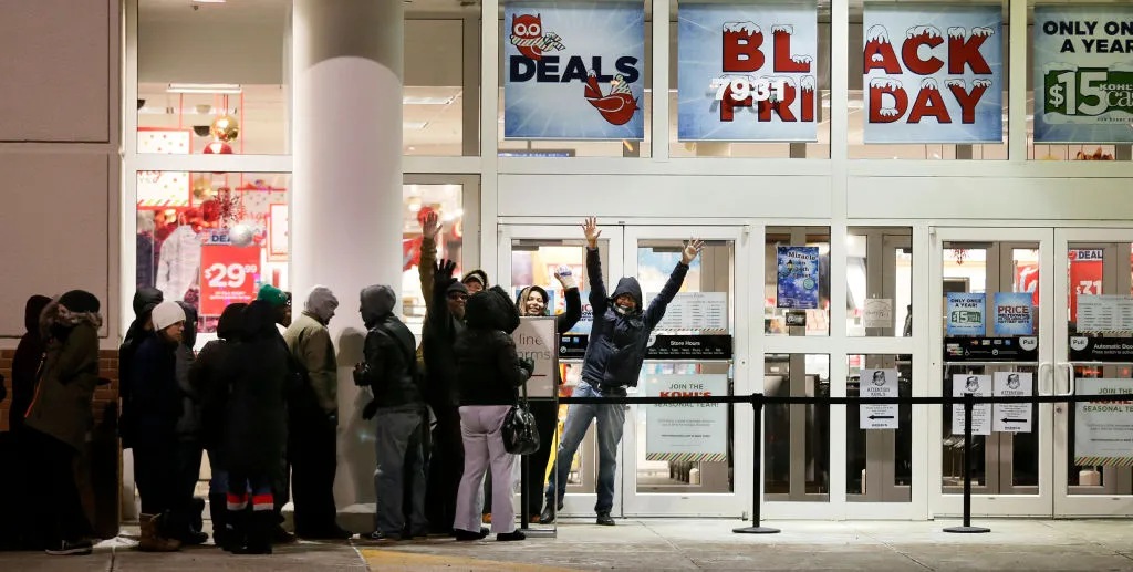 Black Friday shoppers waited for Kohls to open 