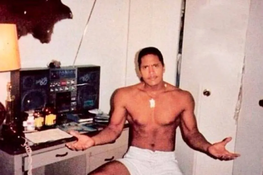 The Rock Looked Like A Grown Man At Age 15