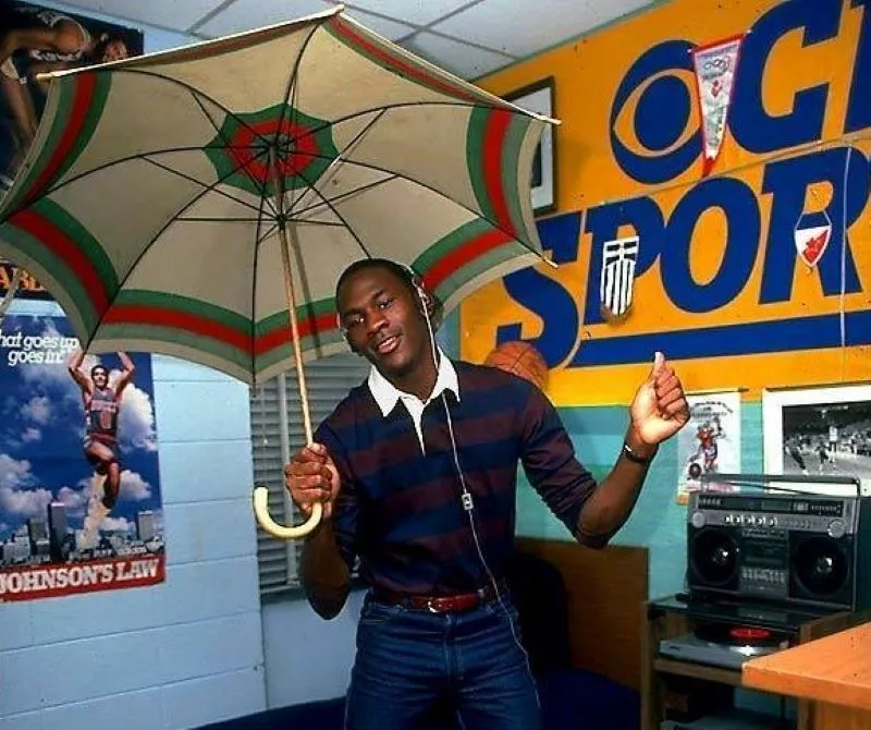 Before He Was A Bull, MJ Was A Goofball