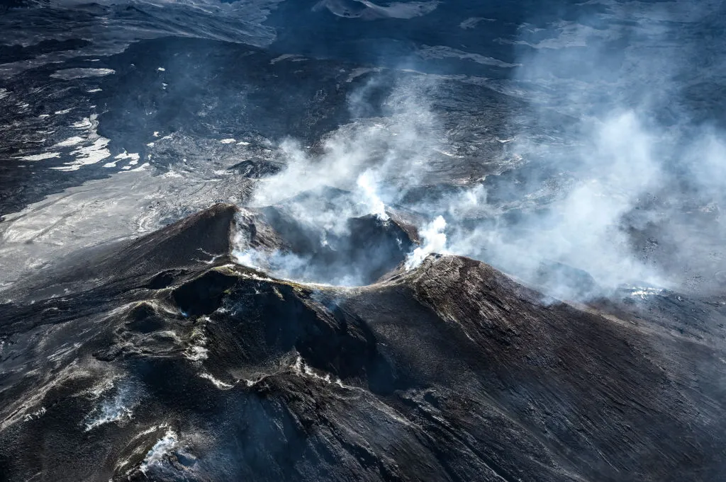 Mount Etna in Italy 