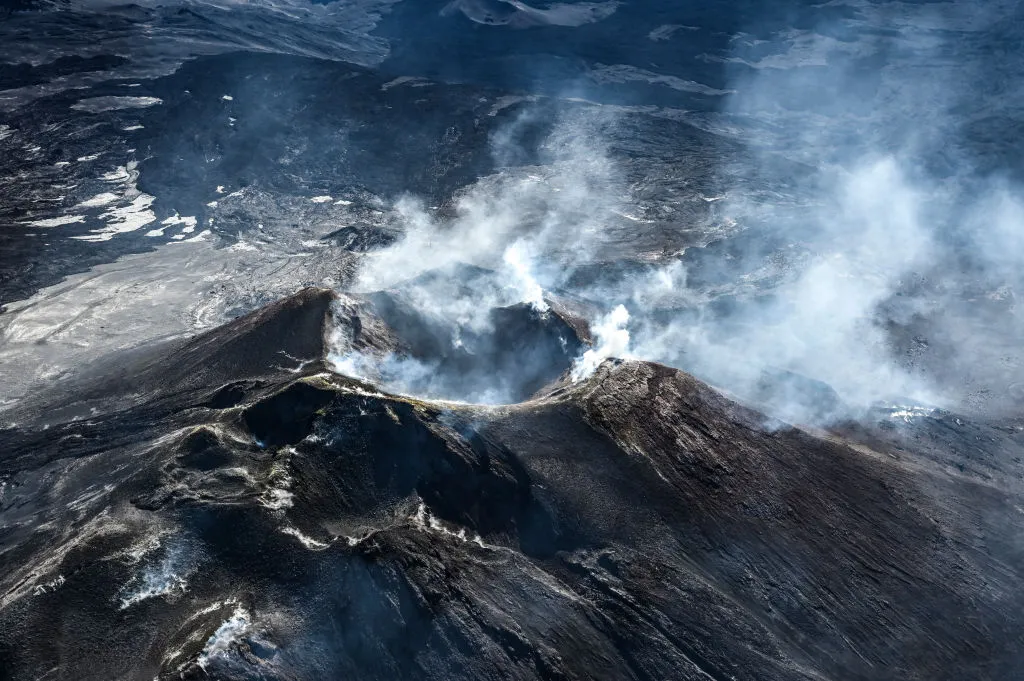 Mount Etna in Italy