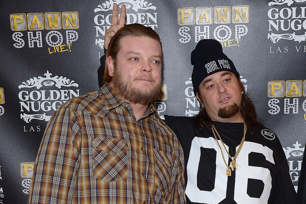chumlee on the red carpet with co-star