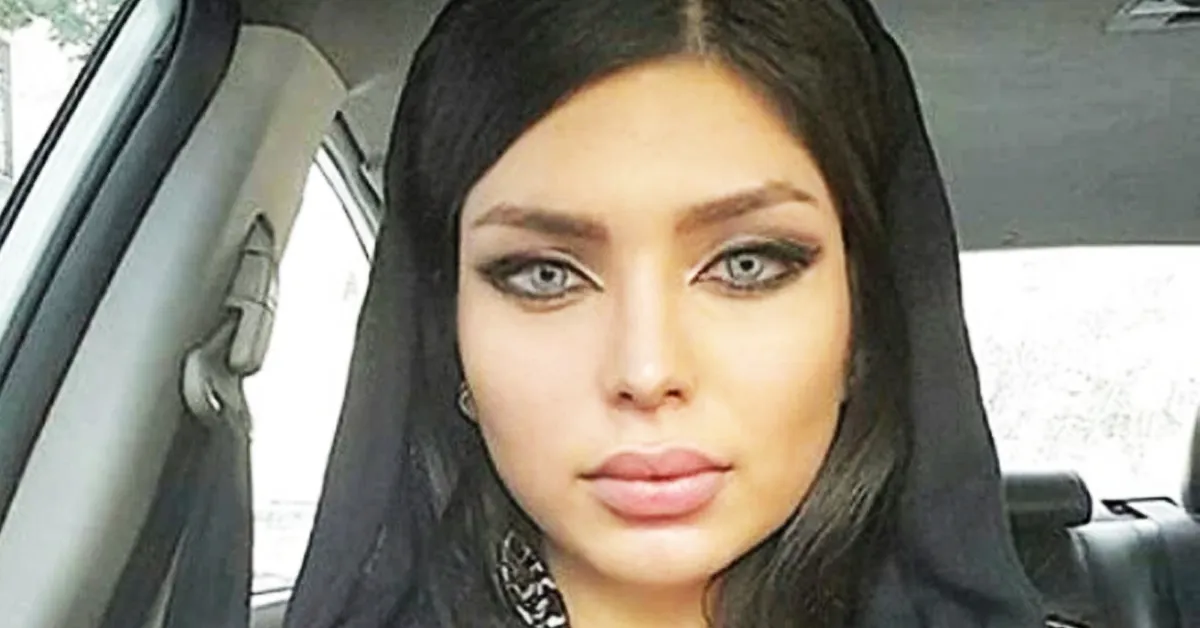 arrested iranian model