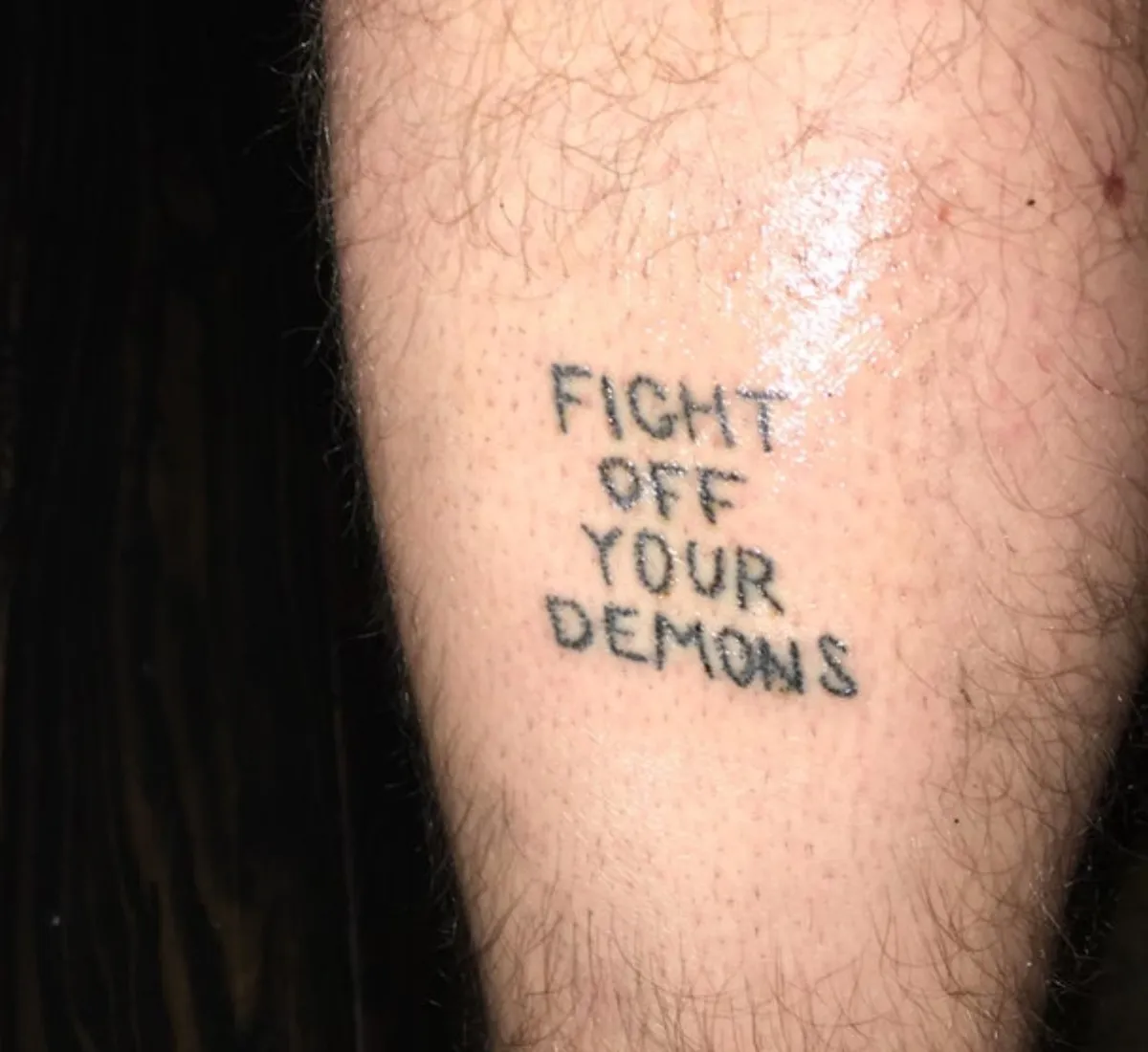 fight off your demons tat