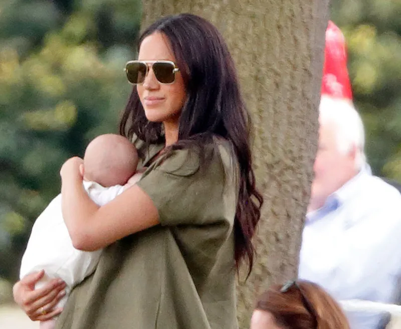 Meghan and baby