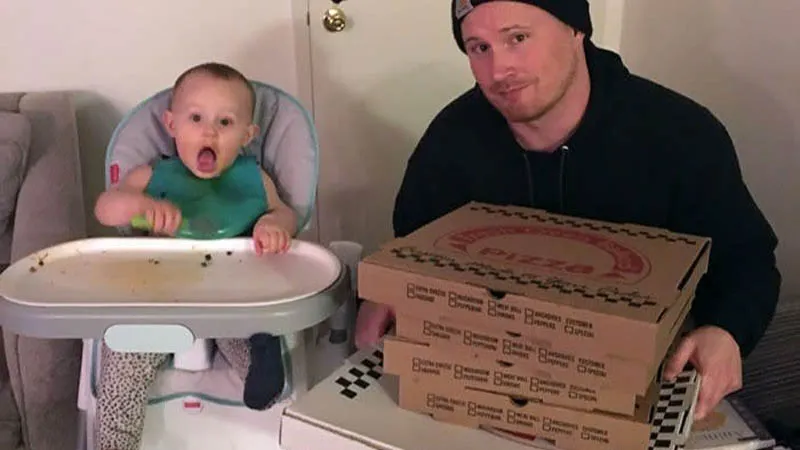 baby pizza order