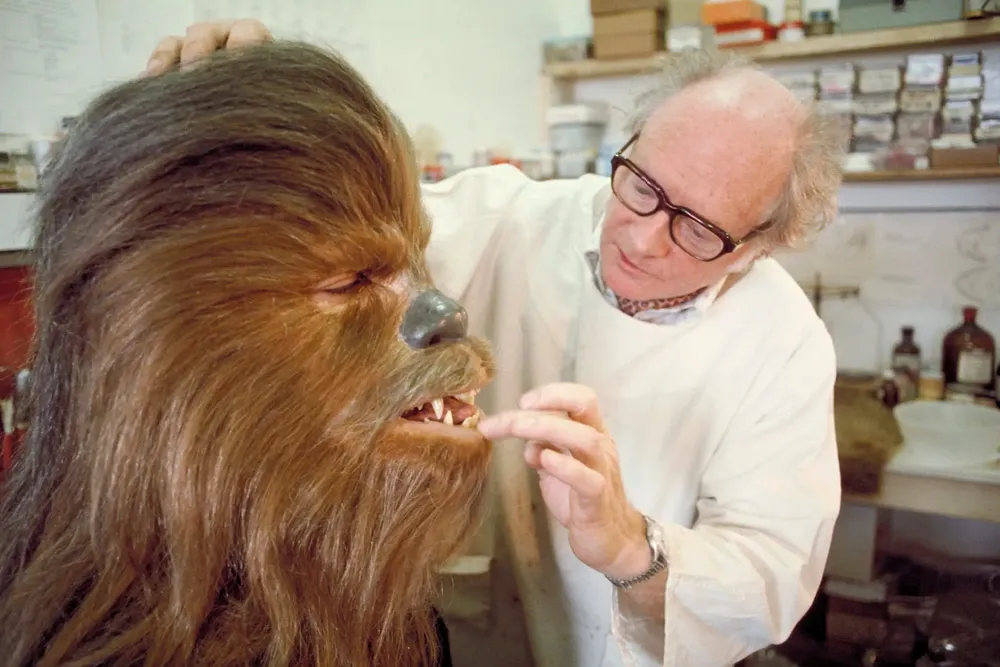 Chewie And His Makeup Artist