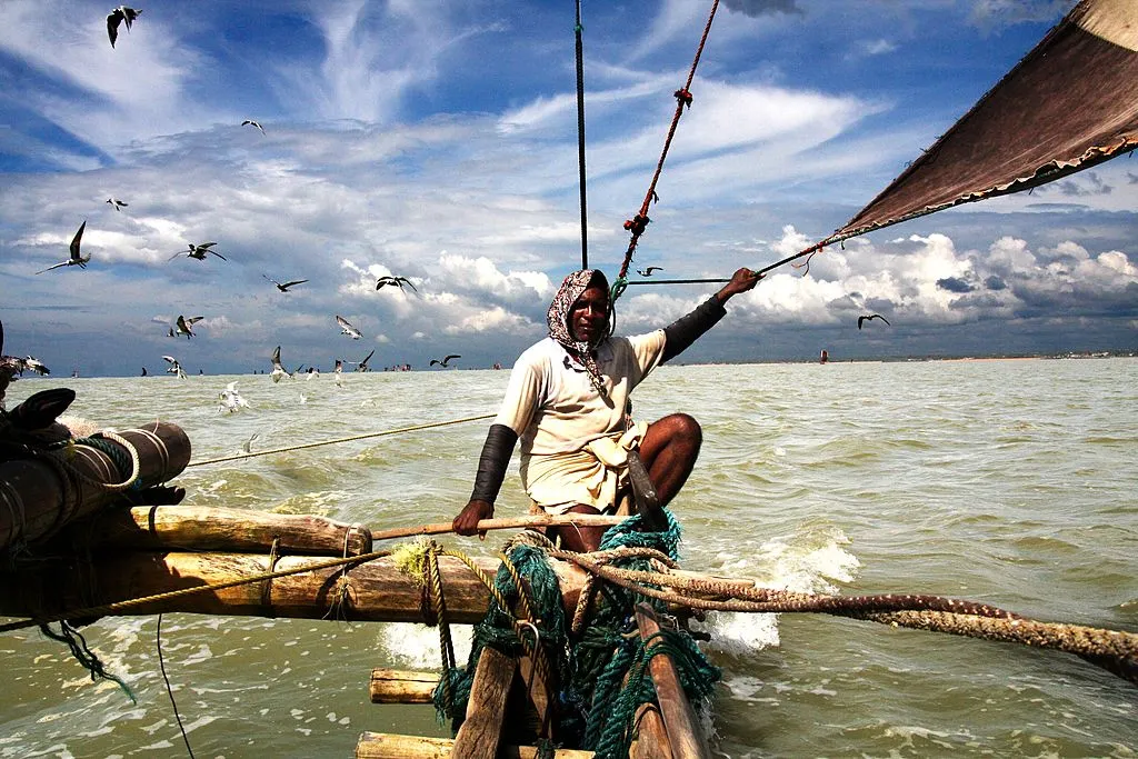 fishing off the coast of sri lanka