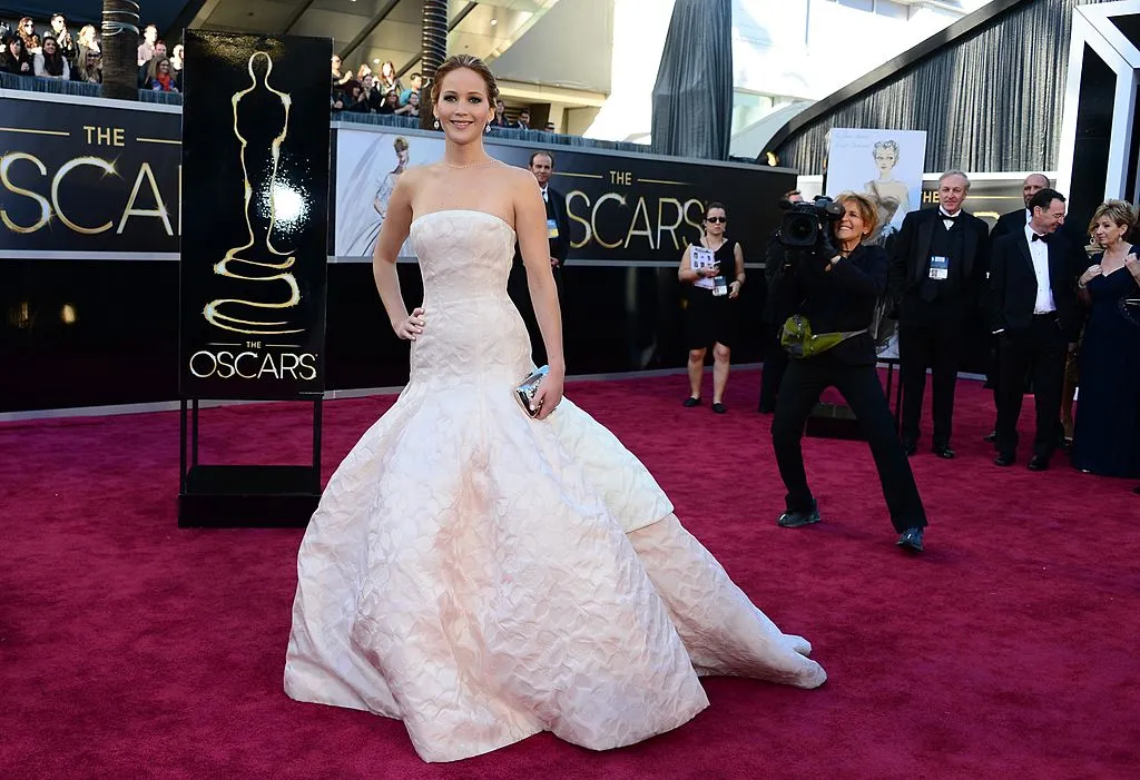 Jennifer Lawrence At The 2013 Oscars Ceremony